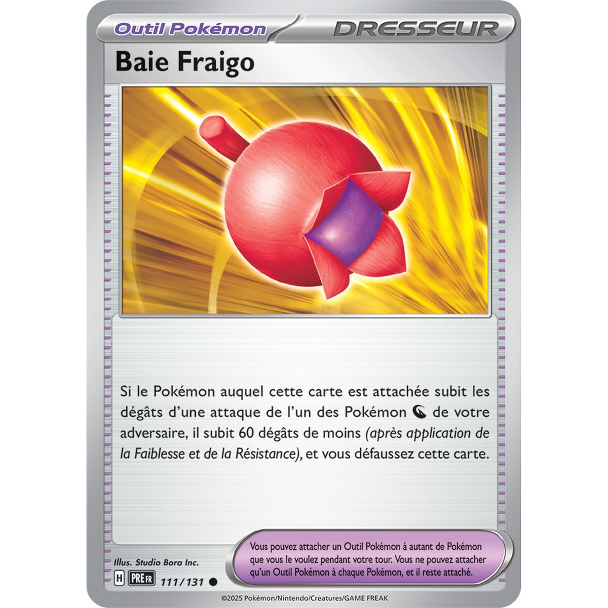 Fraigo Bay – Common 111/131 – Scharlachrot und Lila 8,5 Prisma-Entwicklungen