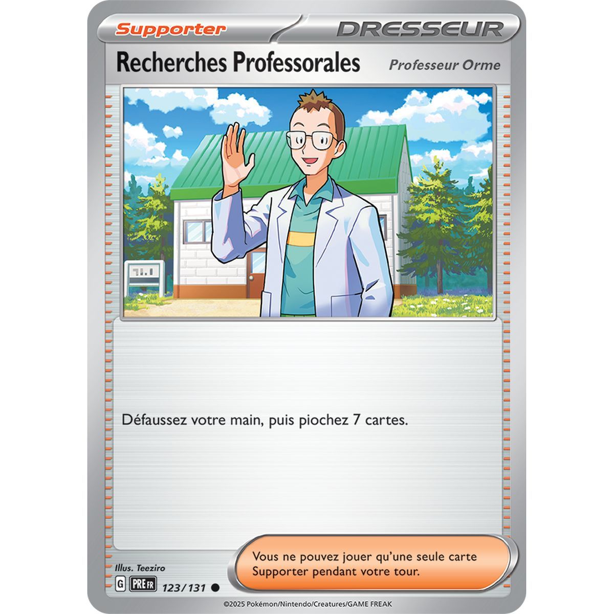 Professorial Research – Common 123/131 – Scarlet and Violet 8.5 Prismatic Evolutions