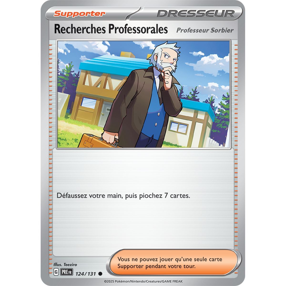 Professorial Research – Common 124/131 – Scarlet and Violet 8.5 Prismatic Evolutions