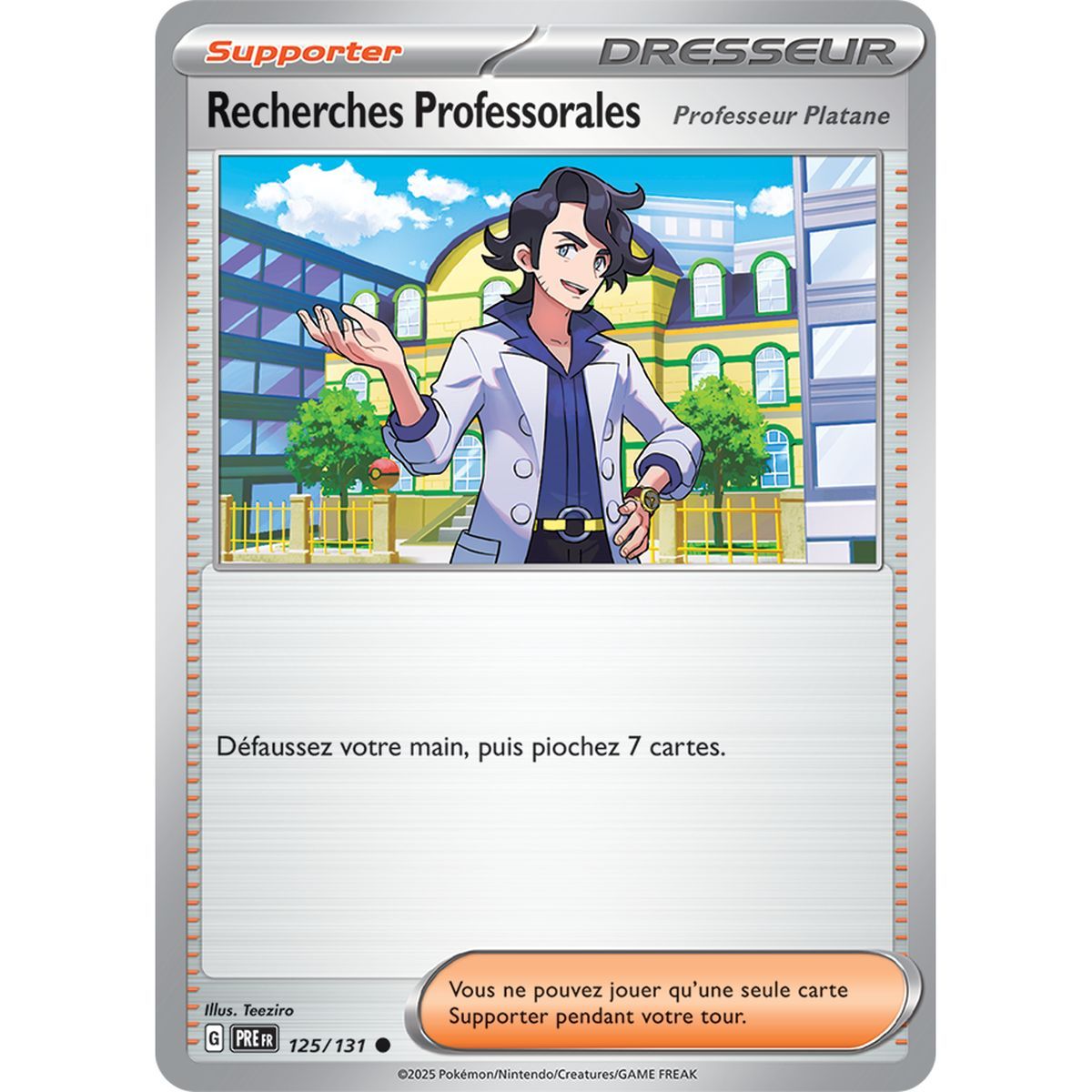 Professorial Research – Common 125/131 – Scarlet and Violet 8.5 Prismatic Evolutions