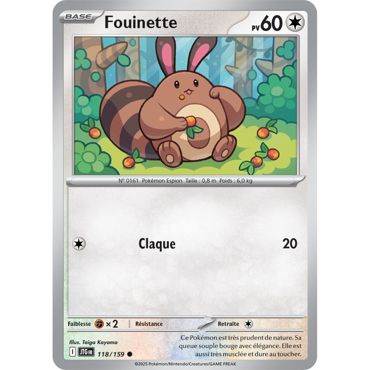 Fouinette – Rückseite 118/159 – Scarlet und Violet 9 gemeinsame Abenteuer