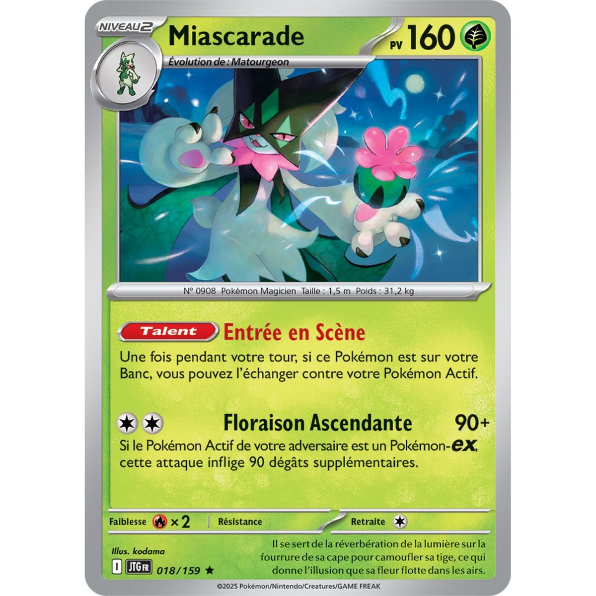 Miascarade – Rückseite 18/159 – Scharlachrot und Lila 9 gemeinsame Abenteuer