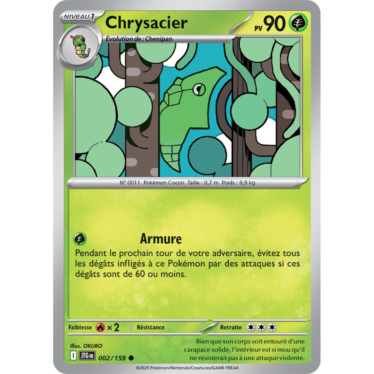 Chrysacier – Common 2/159 – Scarlet und Violet 9 gemeinsame Abenteuer