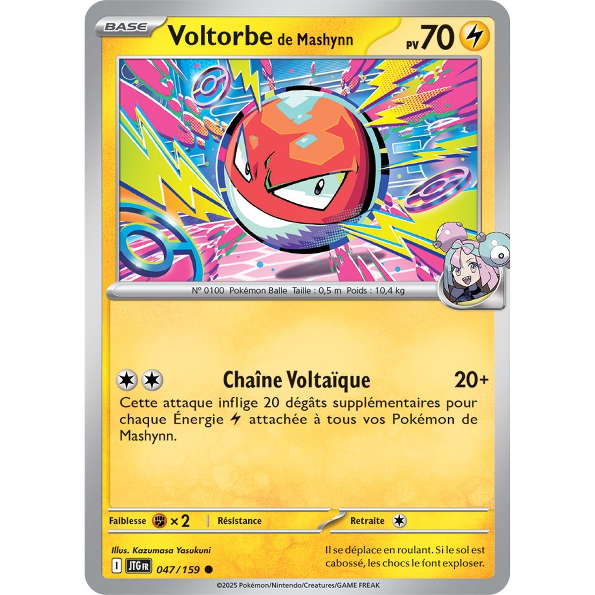 Mashynns Voltorb – Common 47/159 – Scarlet und Purple 9 gemeinsame Abenteuer