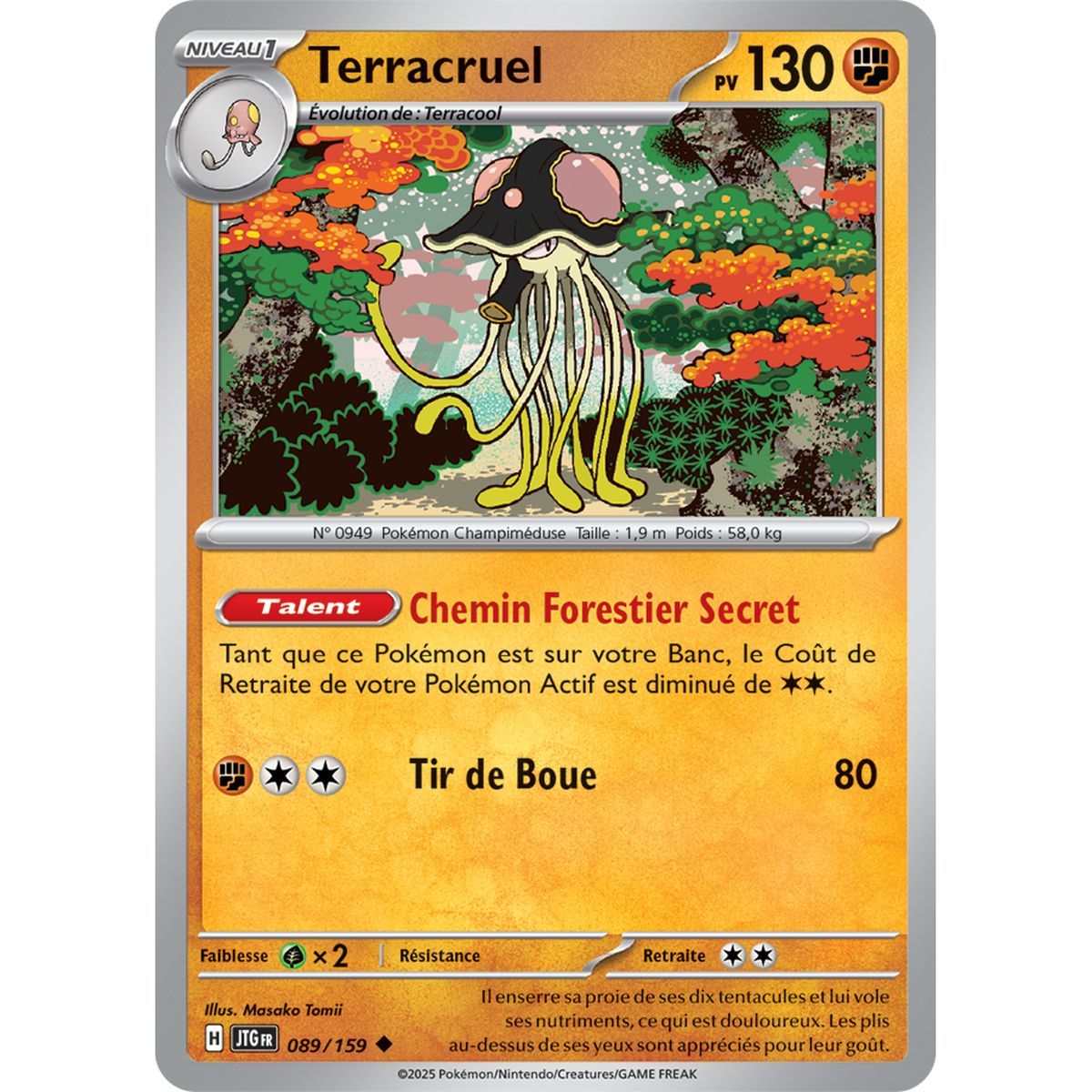 Terracruel – Rückseite 89/159 – Scharlachrot und Lila 9 gemeinsame Abenteuer