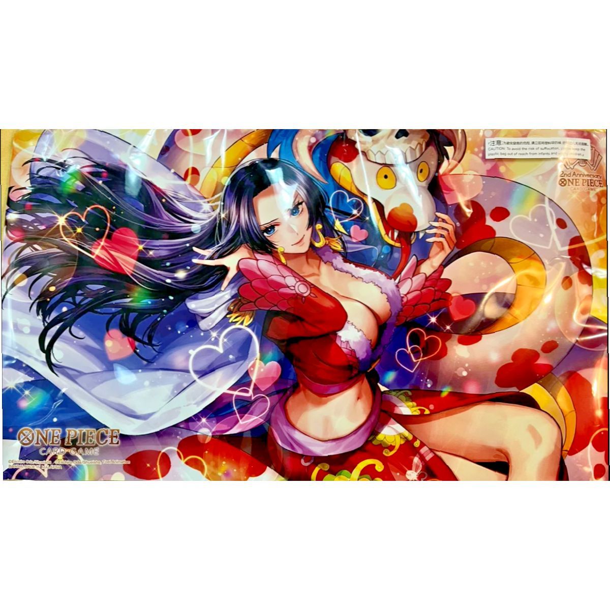 Spielmatte – 2. Jahrestag: Boa Hancock – One Piece Kartenspiel – Versiegelt