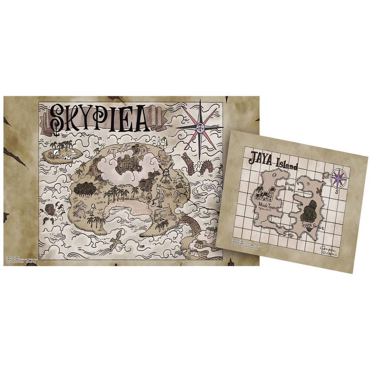 Spielmatte – Limitierte Spielmatte aus dem Basisshop, Vol. 1 SKYPIEA – One Piece Kartenspiel – Versiegelt