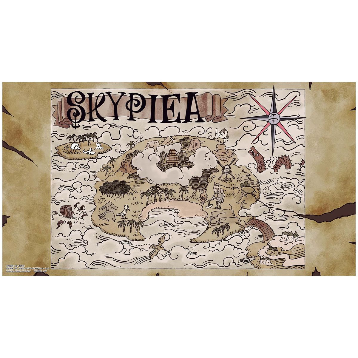 Spielmatte – Limitierte Spielmatte aus dem Basisshop, Vol. 1 SKYPIEA – One Piece Kartenspiel – Versiegelt