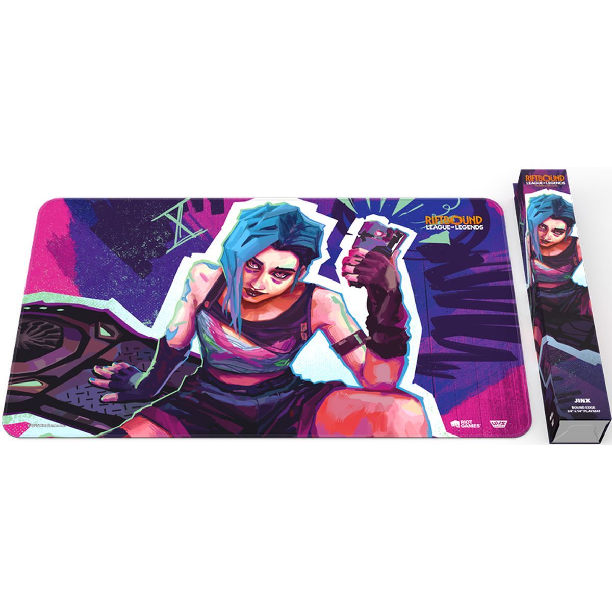 Spielmatte – Jinx – Riftbound League of Legends TCG – Versiegelt