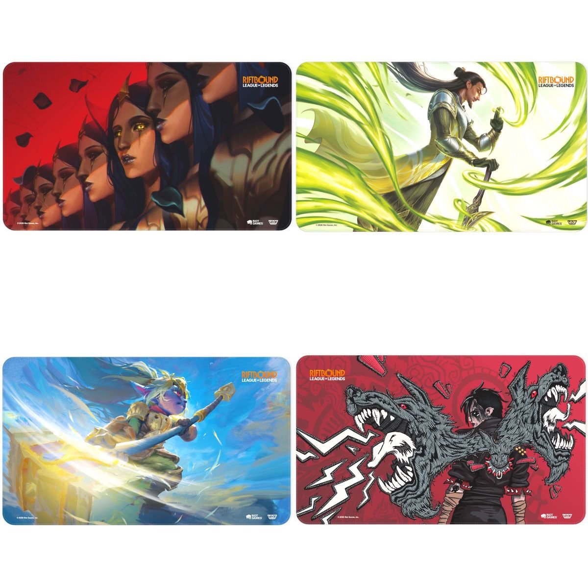 Spielmatte – Leblanc, die Betrügerin – Riftbound League of Legends TCG – Set 3 Unleashed – Versiegelt