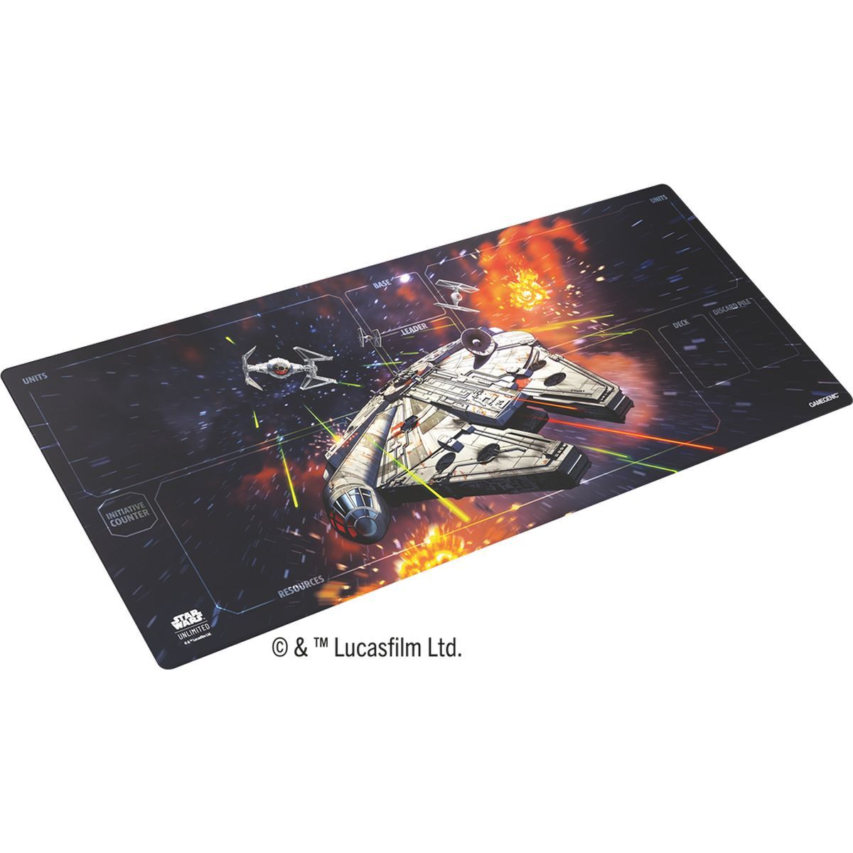 Spielmatte - Spielmatte - Xtra-Spielmatte: Millennium Falcon - Star Wars: Unlimited - Gamegenic