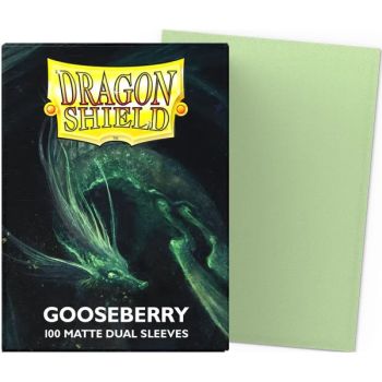 photo 100 Standardhüllen - Matte Hüllen Stachelbeere - Dragon Shield