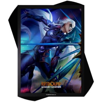 100 Kartenhüllen – Diana vs. Leona – Riftbound League of Legends TCG – Set 4 Vendetta – Versiegelt