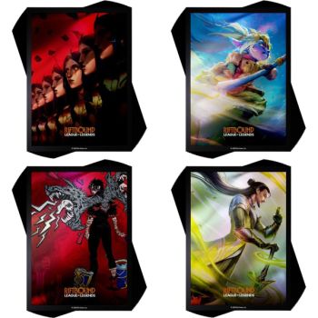 100 Kartenhüllen – Leblanc, die Betrügerin – Riftbound League of Legends TCG – Set 3 Unleashed – Versiegelt