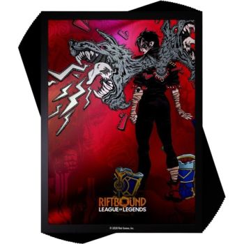 100 Kartenhüllen – Vi, Piltover-Vollstreckerin – Riftbound League of Legends TCG – Set 3 Unleashed – Versiegelt