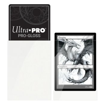 100 Kartenhüllen - Standard - Pro-Gloss: Weiß - Ultra Pro