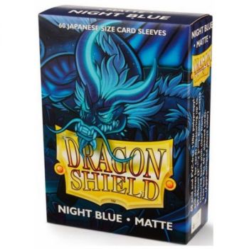 Kleine Dragon Shield-Ärmel – Mattes Nachtblau (60)