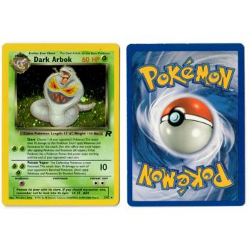 Item Dark Arbok 2/82 Team Rocket Holo Unlimited English View Scan