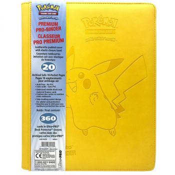 Item Pro Binder Premium 9 Hüllen – Pikachu