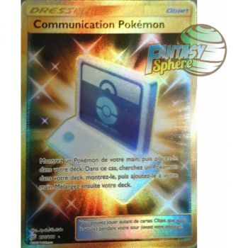Item Pokémon-Kommunikation – Secret Rare 196/181 – Sun and Moon 9 Shock Duo
