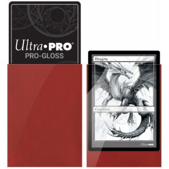 Ultra Pro - Kartenhüllen - Standard - Rot / Rot (100)