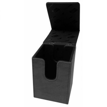Item Deck Box Alkoven – Premium Wildleder Flip Box – Jet