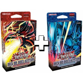 Item Yu Gi Oh! - 2er-Set - Strukturdeck - Ägyptische Götterdecks: Obelisk & Slifer - FR - 1. Auflage