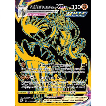 Item Shifours Thousand Fists VMAX – Full Art Ultra Rare TG30/TG30 – EB09 Schwert und Schild, funkelnde Sterne