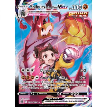 Item Final Fist Shifours VMAX – Full Art Ultra Rare TG19/TG30 – EB09 Schwert und Schild funkelnde Sterne