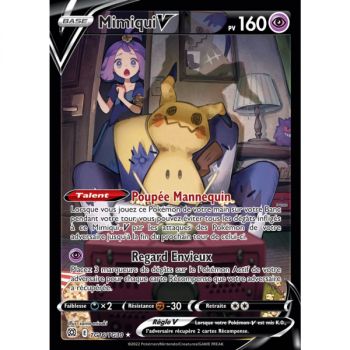 Item Mimiqui V – Full Art Ultra Rare TG16/TG30 – EB09 Schwert und Schild, funkelnde Sterne
