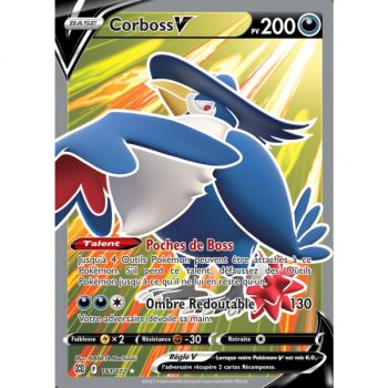Item Corboss V – Full Art Ultra Rare 161/172 – EB09 Schwert und Schild, funkelnde Sterne