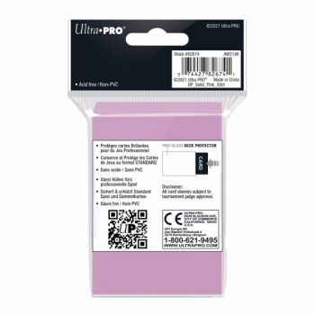 Ultra Pro - Kartenhüllen - Standard - Pink - Pink (50)