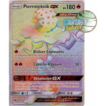 Item Pierroteknik GX – Secret Rare 219/214 – Sonne und Mond 8 Lost Thunder