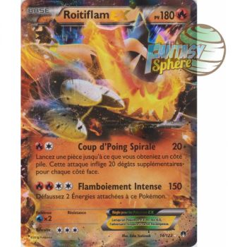 Item Roitiflam EX – Ultra Rare 14/122 – XY 9 TURBO Rupture