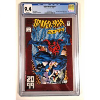 Comics – Marvel – Spider-Man 2099 Nr. 1 (1992 1. Serie) – [CGC 9.4 – Weiße Seiten]