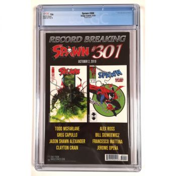 Comics – Image Comics – Spawn N°300 (1992) – [CGC 9.4 – Weiße Seiten]