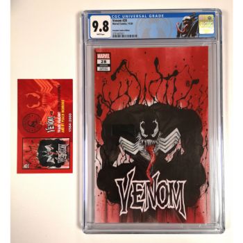 Comics – Marvel – Venom N°28 (Scorpion Comics Variant) (2018) – [CGC 9.8 – Weiße Seiten]