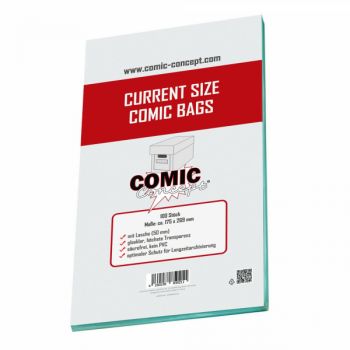 Item Comic Concept – Comic-Taschen – wiederverschließbar – aktuelle Größe (100)