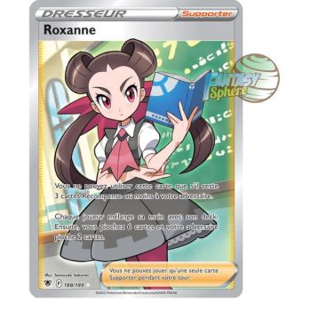 Item Roxanne – Full Art Ultra Rare 188/189 – Schwert und Schild Strahlende Sterne