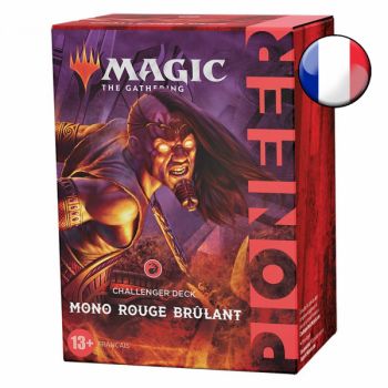 Item MTG – Pioneer Challenger Deck – 2021 – Mono Burning Red – FR