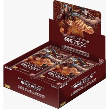 Item One Piece – Display – Box mit 24 Boostern – Paramount War – OP-02 – DE