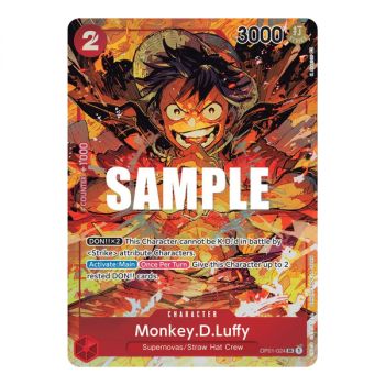 Item Monkey.D.Ruffy – SR Parallel OP01-024 – OP01 Romance Dawn