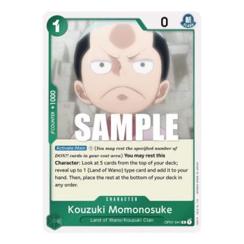 Item Kouzuki Momonosuke – R OP01-041 – OP01 Romance Dawn