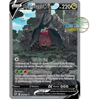 Regidrago V – Full Art Ultra Rare 184/195 – Schwert und Schild 12 Silver Storm