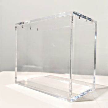 Treasurewise – Displayschutz aus Plexiglas – Booster-Box – magnetischer Deckel