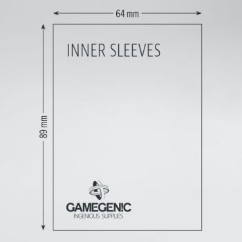 Gamegenic - Kartenhüllen - Standard - verschließbare Innenhüllen (100)