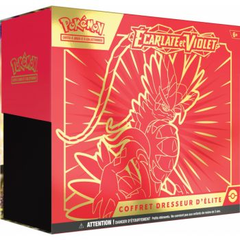 Item Pokémon – ETB Koraidon Elite Trainer Box – Scharlachrot und Lila [SV1][EV01] – FR