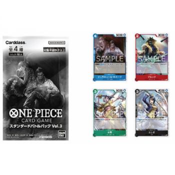 One Piece CG – Werbebooster – Standard Battle Pack Vol. 3 2023 - JP