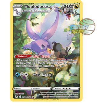 Item Muplodocus von Hisui – Seltenes GG21/GG70 – Schwert und Schild 12,5 Zenith Supreme