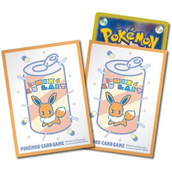 64 Kartenhüllen – Standard – Evoli: Milchmix – Pokémon Center
